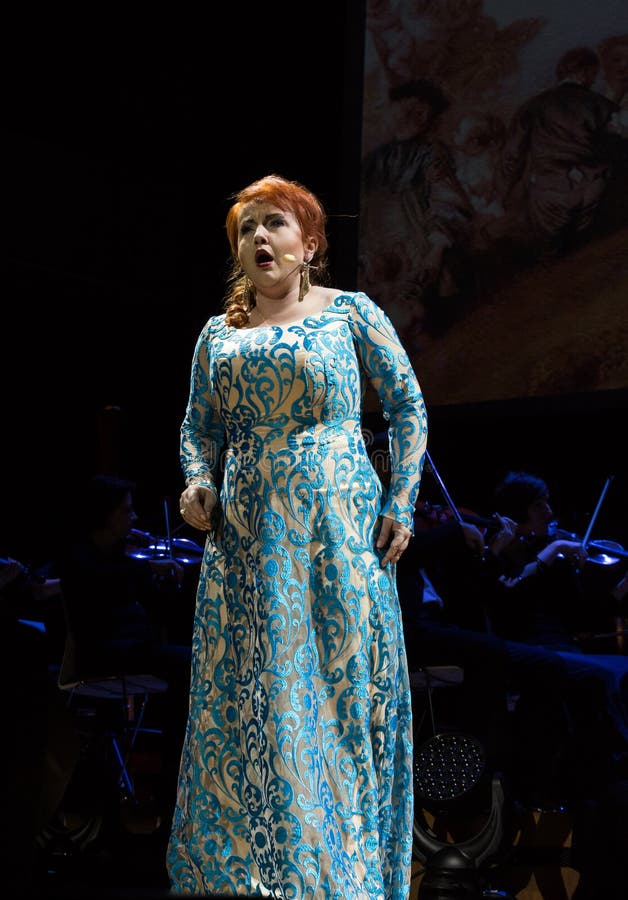 Spectacle featuring Filharmonia Futura and M. Walewska - Opera Is Life, stock images Spectacle featuring Filharmonia Futura and M. Walewska - Opera Is Life, stock images