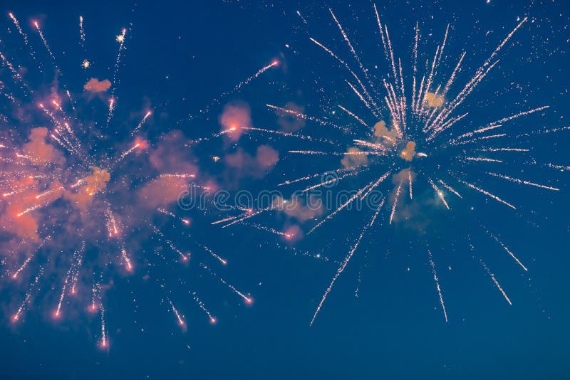 Spectacular Fireworks Show in Carnival or Holiday stock photos Spectacular Fireworks Show in Carnival or Holiday stock photos