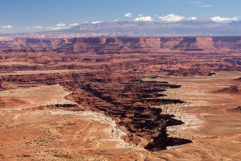 Spectacular Landscapes Of Canyonlands National Park In Utah Usa Stock