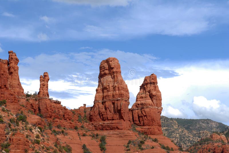Sedona, Arizona Rock Formation royalty free stock photos Sedona, Arizona Rock Formation royalty free stock photos