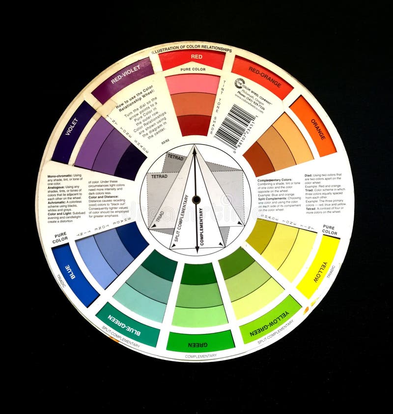 polychromatic color wheel