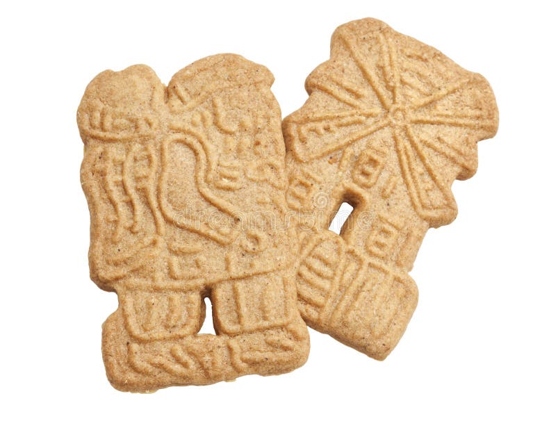 Speculaas Cookies Isolated