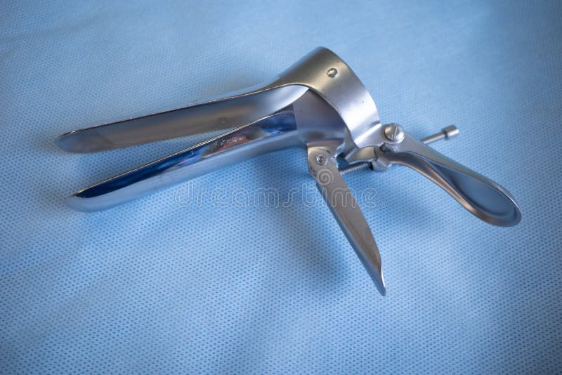 Speculum for a Gynecological Examination Stock Photo Image of metal