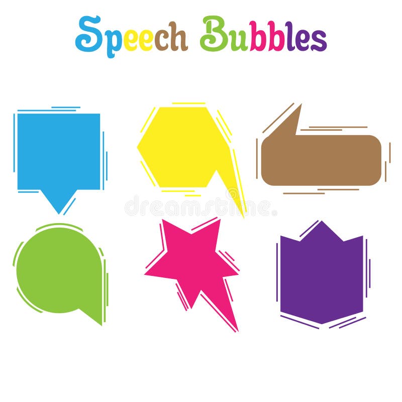 Speech bubble vector icon talk background element. Chat person idea sign communication text cloud message. Cartoon speak space com