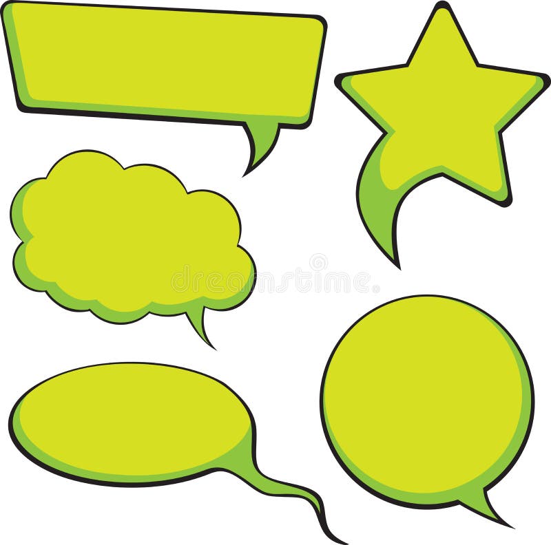 Speech bubbles