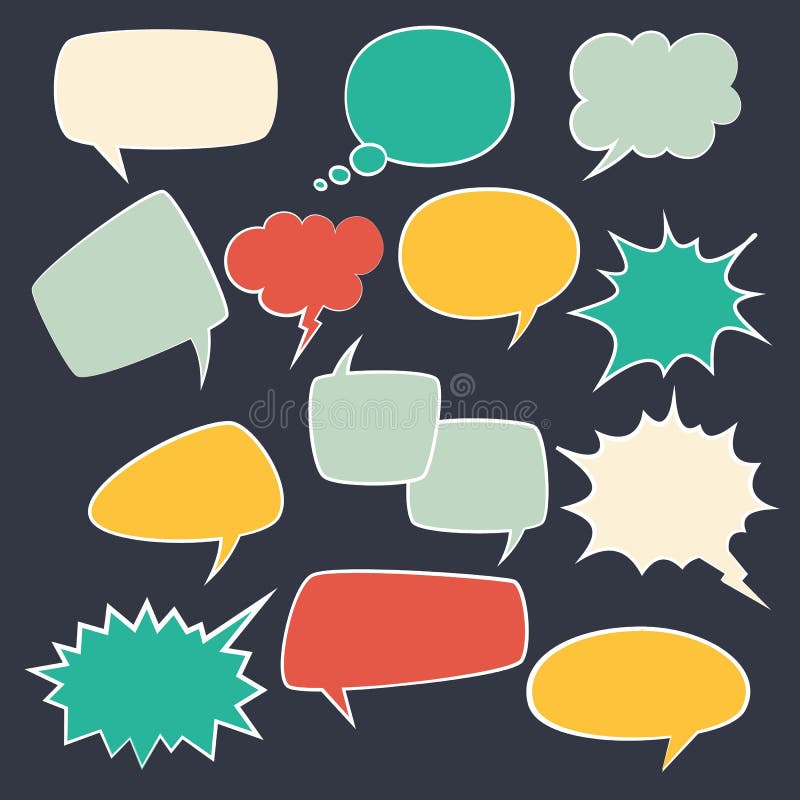 Speech Frames. Speak Kids Bubble Set with Speaking Vintage Talk Comic Clouds Oval for Chat Text Vector Dialogue Set Stock Vector - Illustration of green, frames: 146695384 Speech Frames. Speak Kids Bubble Set with Speaking Vintage Talk Comic Clouds Oval for Chat Text Vector Dialogue Set Stock Vector - Illustration of green, frames: 146695384