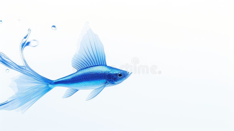 Speed blue dart on white background vector illustration