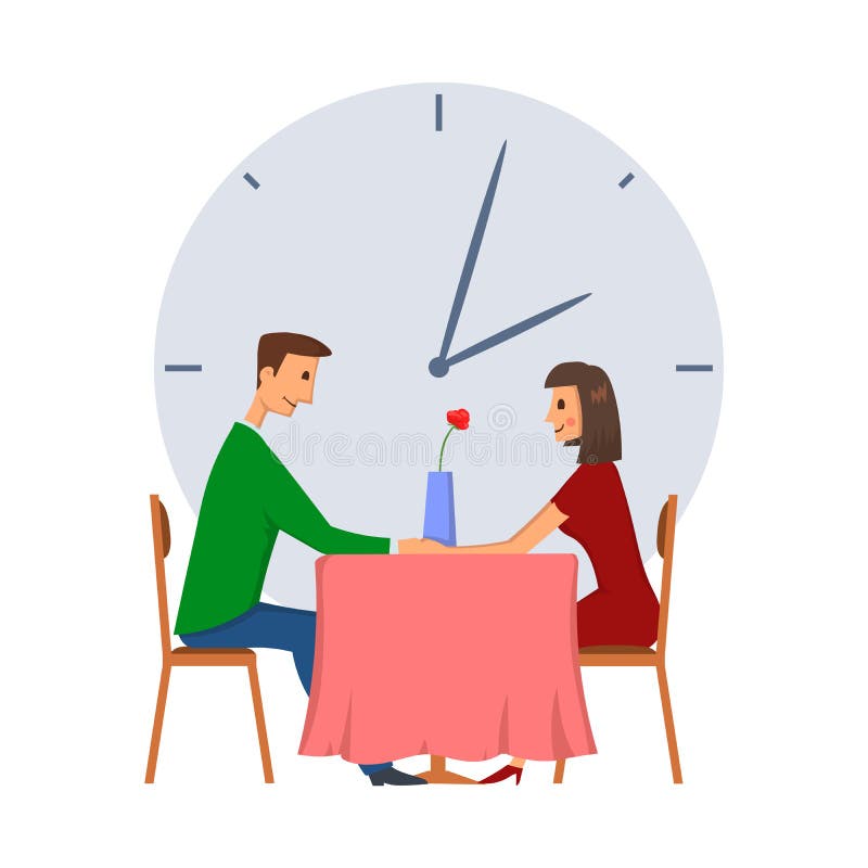 Speed Dating Hanging Sign Stock Illustration - Download Image Now