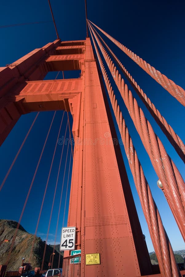 Speed limit in golden gate bridge