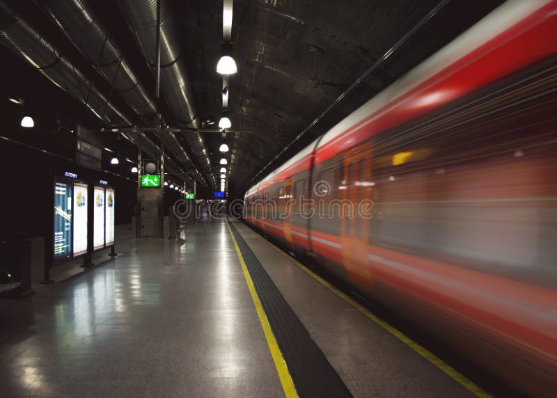 Speed Lines from a Fast Passing Train in a Dark Subway Station. Stock Photo - Image of kilometre, perspective: 78834808 Speed Lines from a Fast Passing Train in a Dark Subway Station. Stock Photo - Image of kilometre, perspective: 78834808