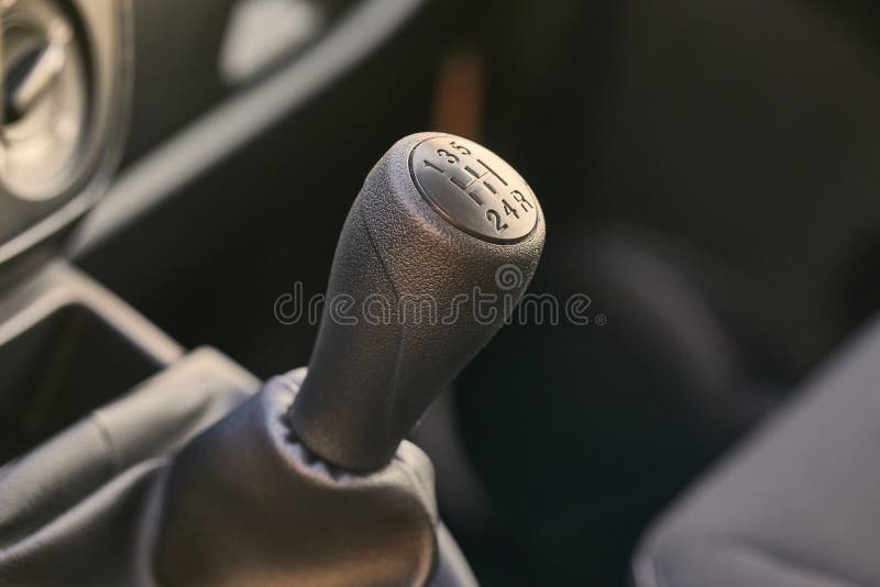 Manual gear stick stock photo. Image of automobile, closeup 142965138