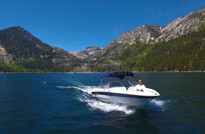 Download Speedboat - Outdoor Fun ! stock image. Image of summer - 74520619