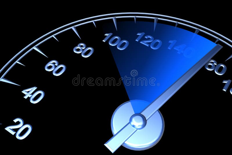 Speedometer royalty free illustration