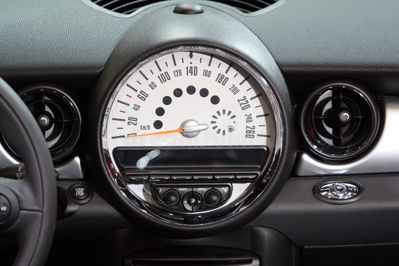 Mini cooper s Car interior stock image. Image of dashboard - 17776315