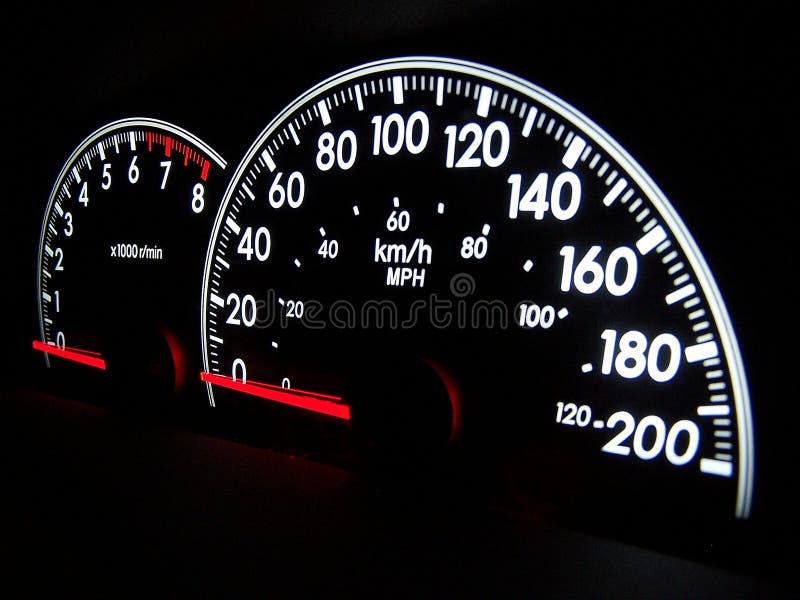Speedometer royalty free stock photo Speedometer royalty free stock photo