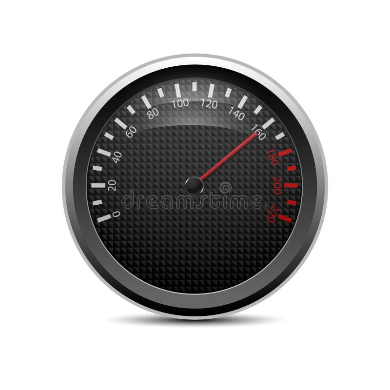 Speedometer royalty free illustration