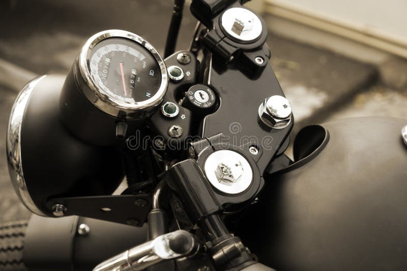 Motorcycle Gauges stock photo. Image of gauge, motorbike 5050422