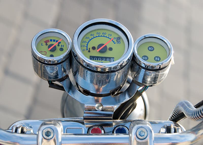 Speedometer Shows Max Picture. Image 4987053