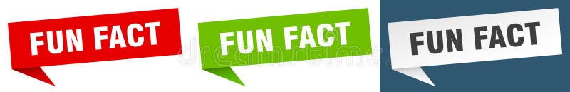 fun fact banner. fun fact speech bubble label set. fun fact sign. fun fact banner. fun fact speech bubble label set. fun fact sign