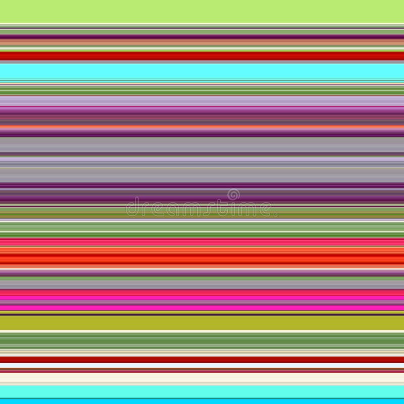 Speelse lijnen in regenboogkleuren stock illustratie Speelse lijnen in regenboogkleuren stock illustratie