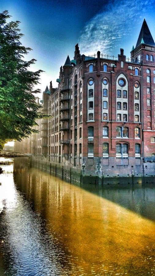 speicherstadt hamburg стоковое фото rf speicherstadt hamburg стоковое фото rf