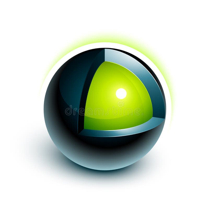 Sphere 3d design royalty free illustration Sphere 3d design royalty free illustration