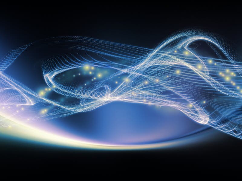 Spheres of Virtual World stock illustration. Illustration of design