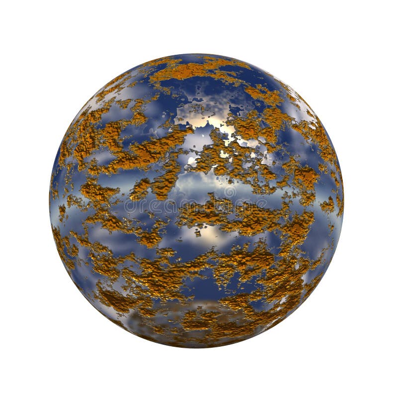 Spherical 3D button