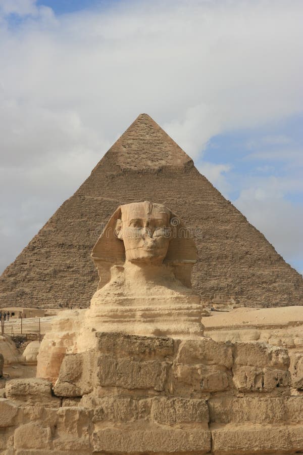 Sphinx, Cairo Egypt royalty free stock photos