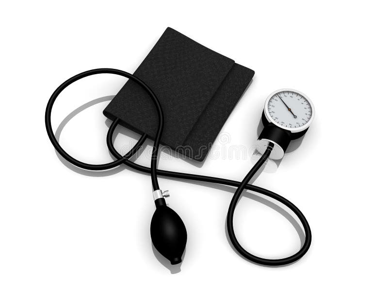 Sphygmomanometer stock photo
