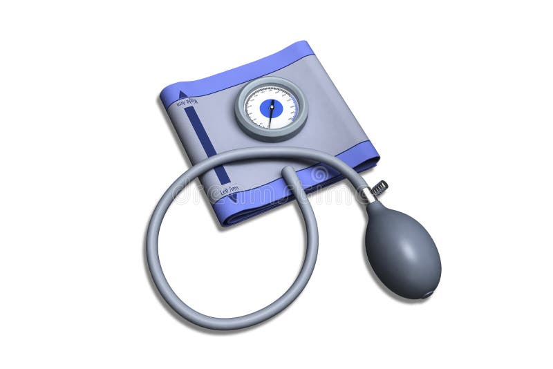 Sphygmomanometer stock illustration. Illustration of background 34598093
