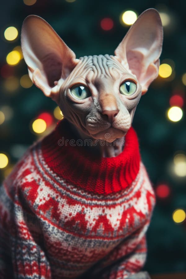 Sphinx Cat Sweater Stock Photos - Free & Royalty-Free Stock Photos from  Dreamstime
