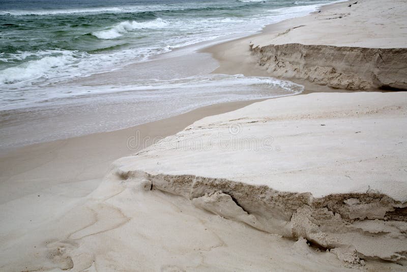 Spiagge sabbiose con le onde immagini stock libere da diritti Spiagge sabbiose con le onde immagini stock libere da diritti