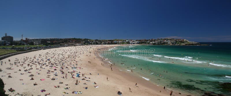 Spiaggia di Bondi fotografia stock Spiaggia di Bondi fotografia stock