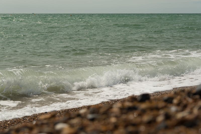 Spiaggia di Brighton, Brighton, Regno Unito, Gran Bretagna immagini stock libere da diritti Spiaggia di Brighton, Brighton, Regno Unito, Gran Bretagna immagini stock libere da diritti