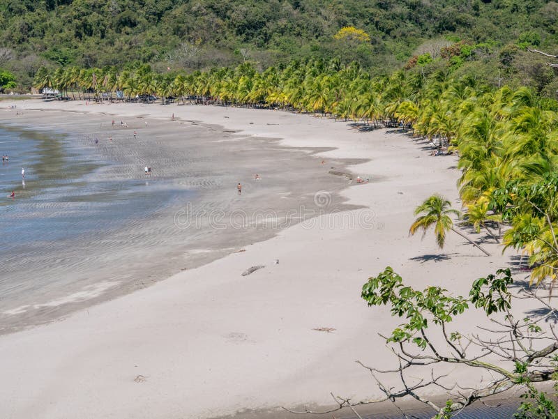 Spiaggia di Carrillo nel vicino della samara fotografia stock libera da diritti Spiaggia di Carrillo nel vicino della samara fotografia stock libera da diritti