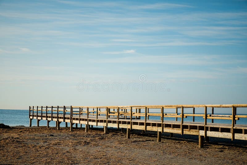 Spiaggia di Santa Pola fotografia stock libera da diritti Spiaggia di Santa Pola fotografia stock libera da diritti