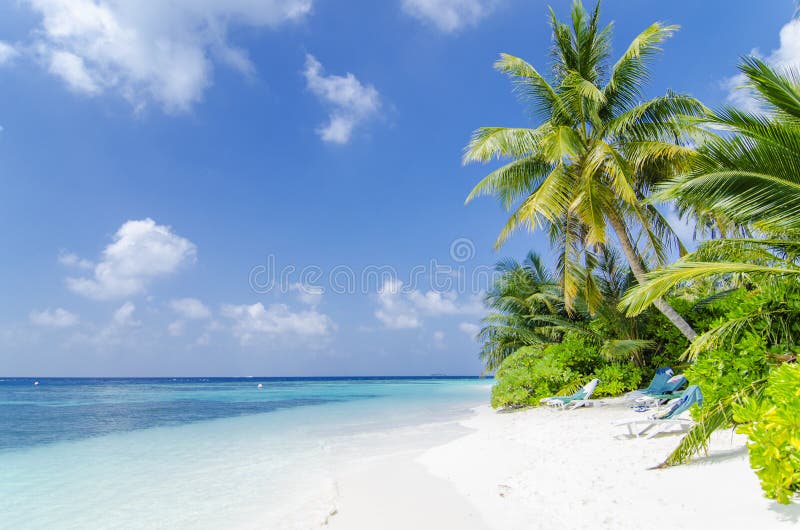 Spiaggia in Maldive
