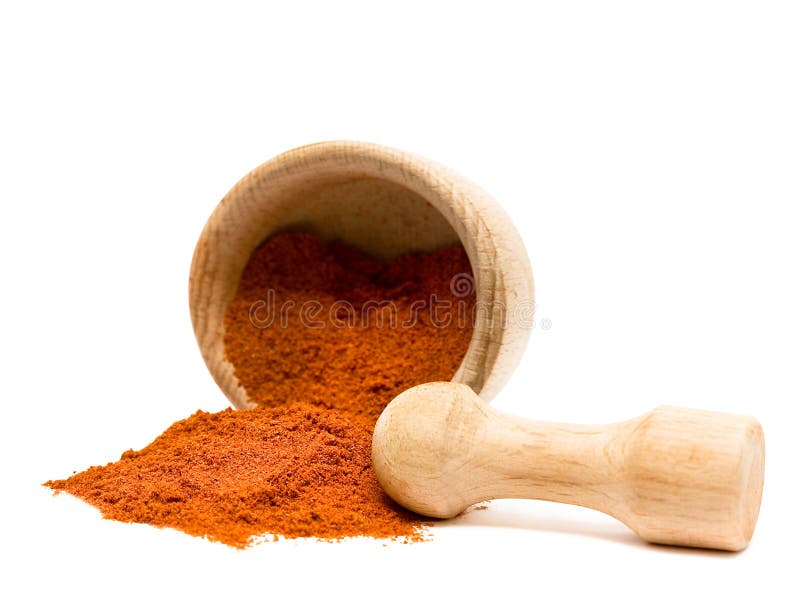 Spice of pepper or turmeric