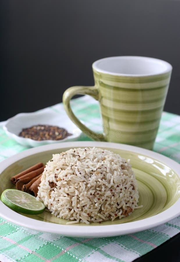 Spice rice stock photo. Image of delicious, ghee, asian 3298736
