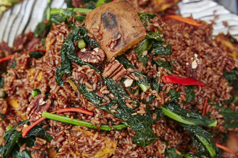 Spiced Rice Dish stock image. Image of focus, selective 56726331