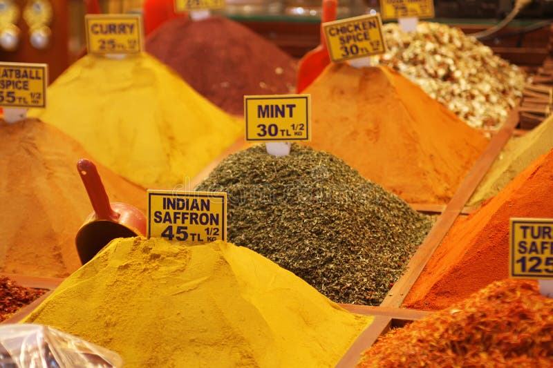 Spices Shop in Fes, Morocco Stock Photo Image of africa, souq 7588906