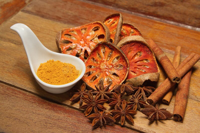 Spices asian, Dry herb and food ingredient royalty free stock photos Spices asian, Dry herb and food ingredient royalty free stock photos