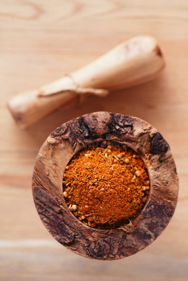 Spices Chicken BBQ Rub Mix of Herbs Stock Image Image of peppers