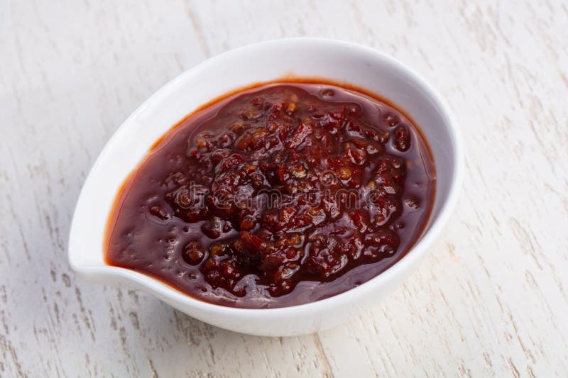 Spicy chili sauce stock photo. Image of vegetable, bowl 118509622