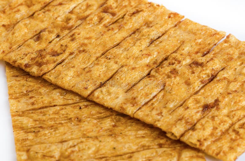 Spicy dried squid . stock photo. Image of seafood, ingredient 50783028