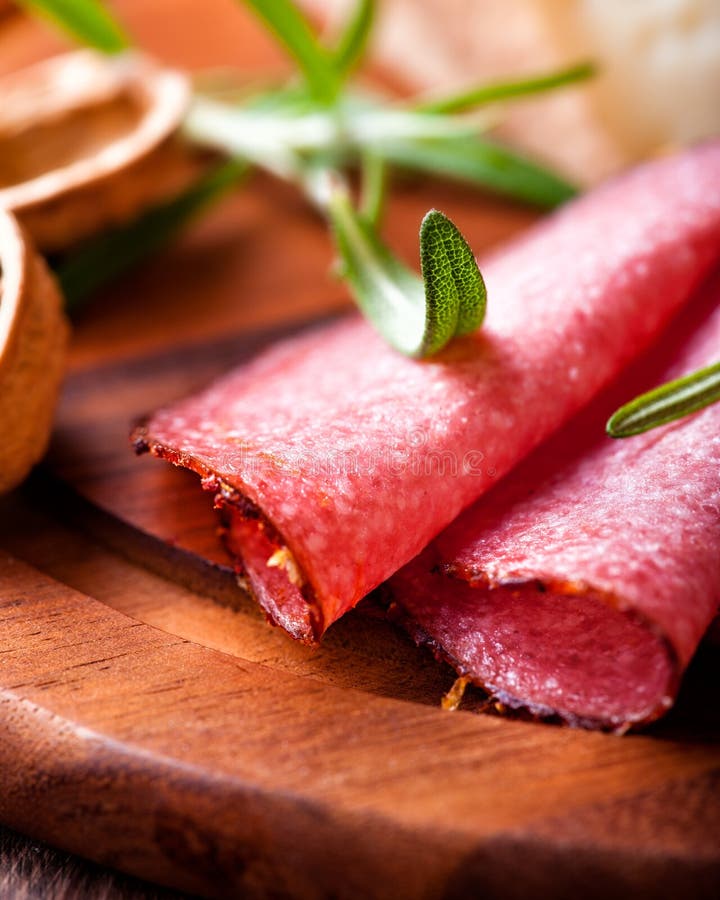 Spicy salami pizza stock photo. Image of recipe, pizzeria 33385512