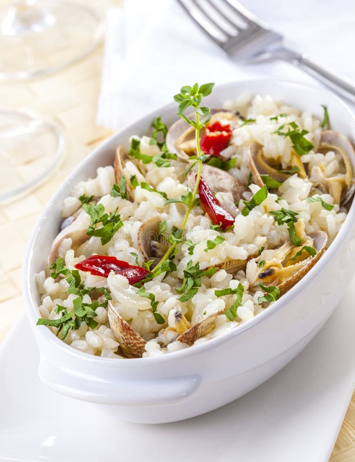 Spicy seafood rice dish stock photo. Image of prawn - 142760560