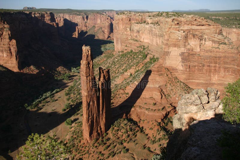 Spider Rock in the Canyon De Chelly