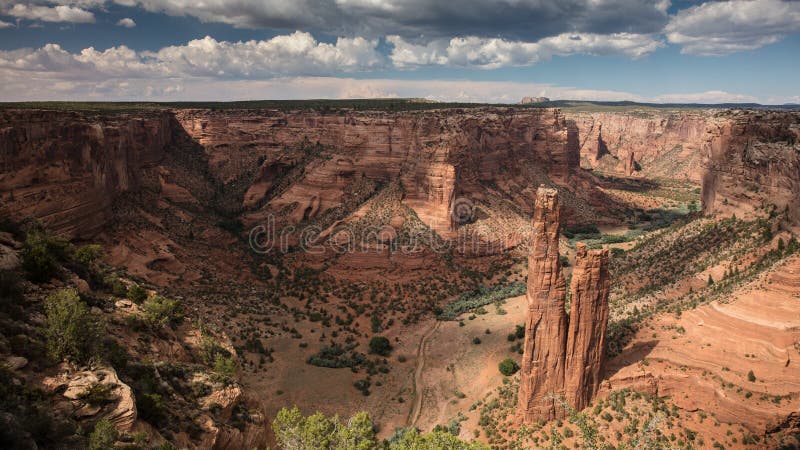 Spider Rock Panorama